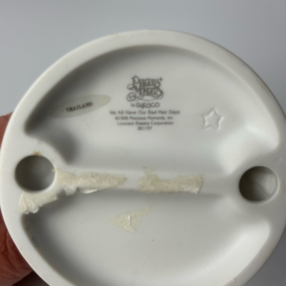 Precious Moments Little Girl Mirror Collectables Exclusive Vintage 1996 Figurine - Picture 6 of 6